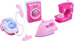 Electric washing machine iron set