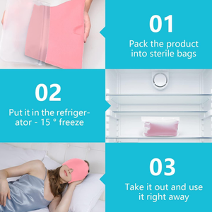 Hot & Cold Migraine Relief Ice Cap | Reusable Headache & Sinus Therapy Mask