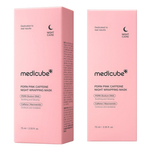 Medicube Wrapping Mask PDRN Caffeine Overnight Peel Off Facial Mask