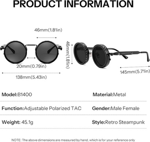 Adjustable Polarized Tinted Sunglasses