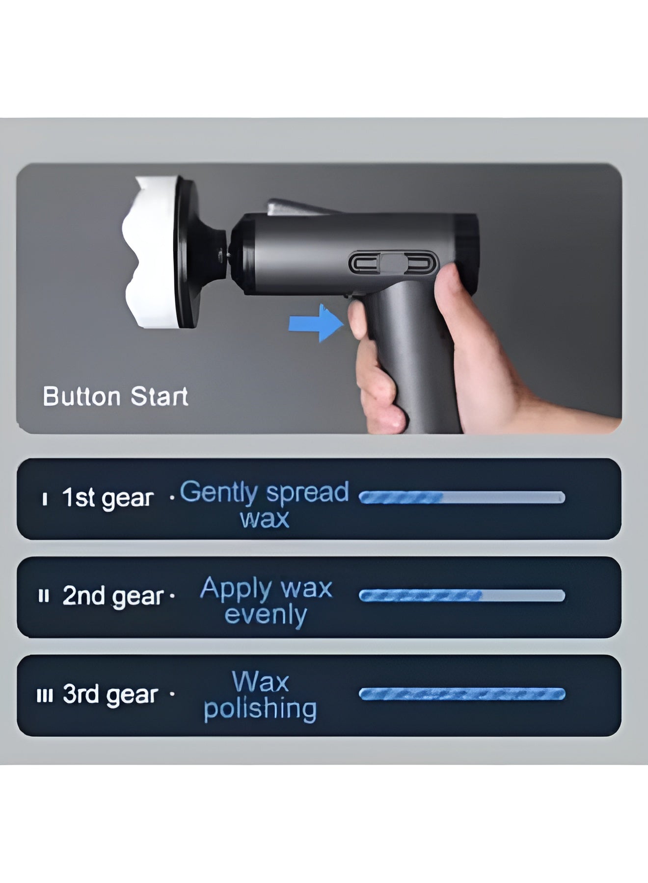 Portable Automobile Polishing and Waxing Machine