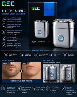 GEC Portable Electric Shaver